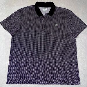 Lacoste Pattern Polo size 6/XL slim fit